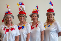 (Highly Commended) Bayside Queens of Hearts -n Mary lou Dwyer, Margaret Costello, Heather Lindsay, Disa Hallett