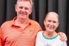 Dave Reid & Julia Caldwell  1st 0-50 Wednesday Pairs