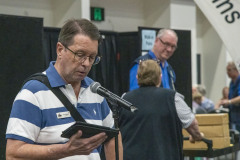 Tim Runting at opening